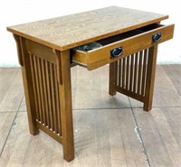 Arts & Crafts Mission Style Wood Writing Desk