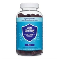 Vital Proteins, Collagen Gummies, Grape, 120 Gummi