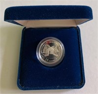 1992 Canada Sterling Silver 25 Cent Coin