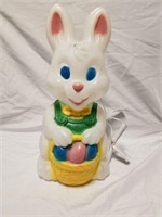 Blow mold Easter bunny