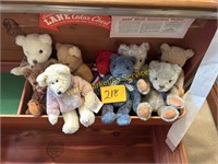 9 Collector Bears - Berkley, Gund