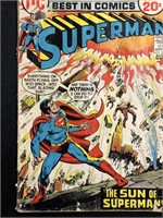 AUGUST 1972 D C COMICS SUPERMAN VOL. 34 NO. 265 CO