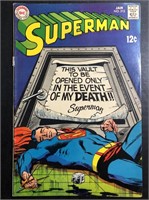 JANUARY 1969 D C COMICS SUPERMAN NO. 213 COMIC BOO