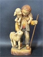 Anri Peaceful Friends Numbered Wood Carving