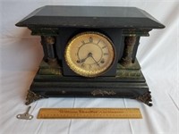 Vintage Clock 14" W x 11" H