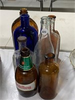 Vintage Bottles, Cluek Brewing, Brown H