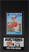 1966 Topps Pete Rose Baseball Card