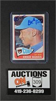 1965 Topps Ernie Banks Baseball Card