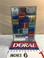 Doral cigarette display case