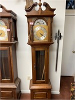Emperor Grandfather Clock untested no weights B