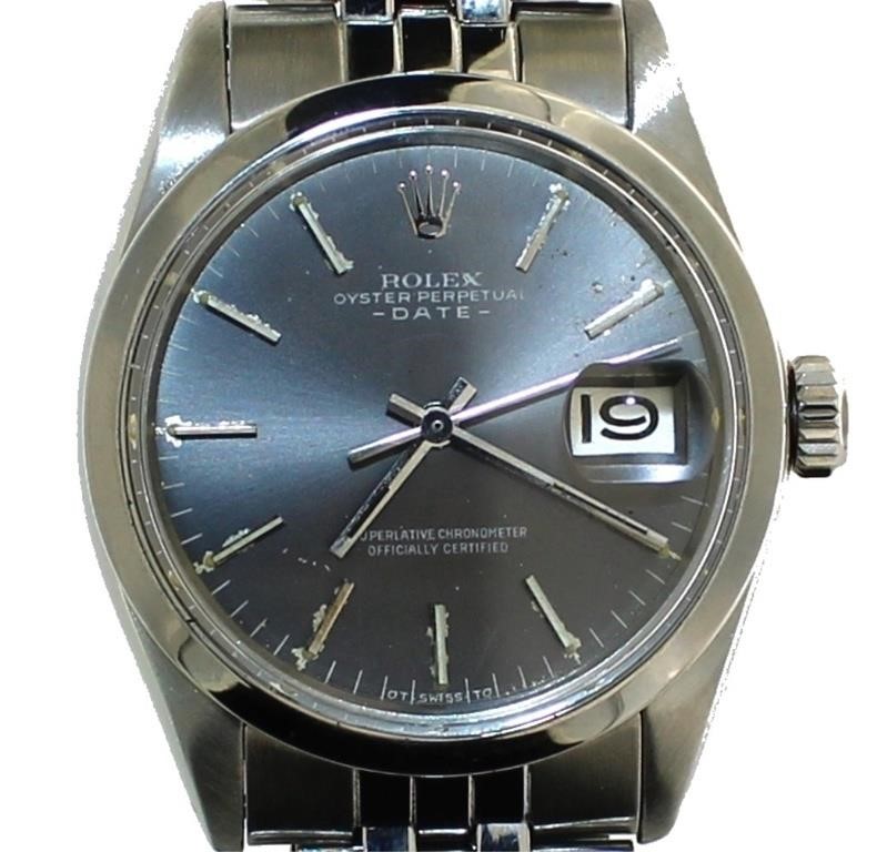Gents Rolex Oyster Perpetual Date 34mm Watch