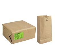Duro-Bag 4# Kraft Bags-500 Count