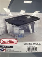 New Sterilite 116Qt. Stackable Storage Tote
