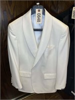 WHITE CORBIN DINNER JACKET SIZE 39 COAT ONLY