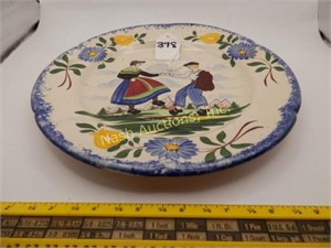 Desyres France hand painted plate