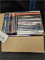 Box of DVDS