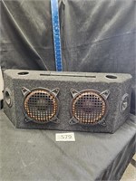 Roadmaster speaker box w/ 6" woofers (untested)