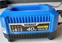 kobalt 40v battery charger