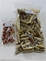12.7 x 42mm Brass & 50 Cal 350 Gr Bullets