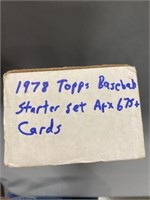 1978 Topps Baseball Starter Set, Approx. 675