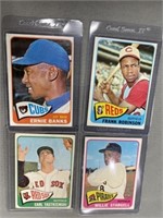 (4) 1965 Baseball Star Cards- Stargell, Yaz, etc.