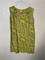 Vintage 70’s Paisley Mod Dress