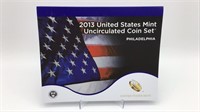 2013 U.S. Mint Uncirculated Coin Set PHILADELPHIA