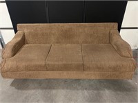 LARGE BROWN COUCH 84x40x27