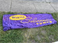 Wayne Soloramic Pumps banner 8ft long