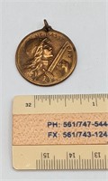1916 Dated French Verdun Commemorative Medal