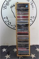 Assorted CDs & Organizer