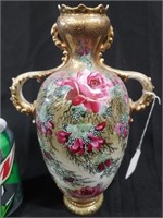 Hand Painted Floral Vase