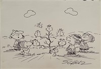 Charles Schulz - Drawingg on paper