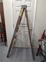 Werner 6\' Wooden Ladder