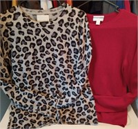 Lot of two CASHMERE women's  sweaters, size S