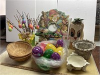 Easter decor lot- see pictures