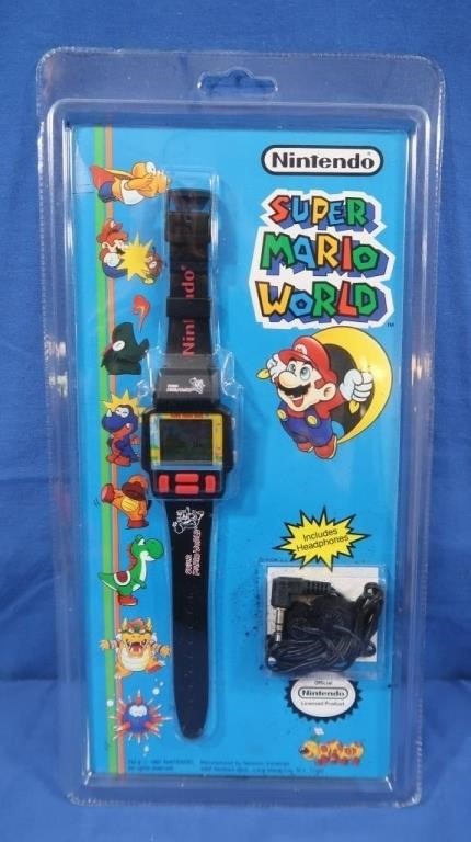 NIB 1991 Nintendo Super Mario World Gaming Watch