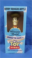 1995 Toy Story Woody Squeeze Bottle by Minute