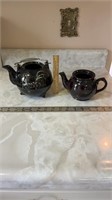 Vintage tea pots no lids
