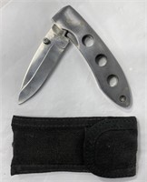 Parker USA Folding Knife W/Sheath