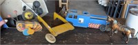 Misc, Toy Parts, Tires, Copper Horse, Fire Truck