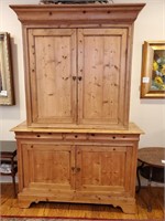 Antique Cupboard w/Key. Gorgeous Heirloom