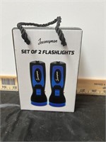 Journeyman Set of 2 Flashlights