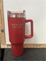 One Star Rewards Red Insulated Cup