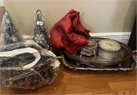 Various Christmas Items/ Silver Plated Items