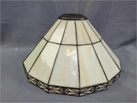 Vintage Stained Glass Lampshade