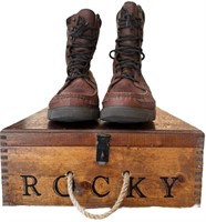 Mens Rocky Leather Boots