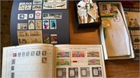 Assorted stamp collection