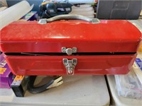 Red Tool Box W/ Contents