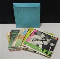 Vintage Elvis Presley Vinyl Record Collection